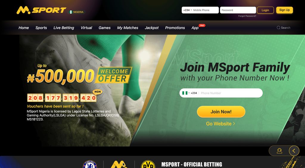 MSport official website