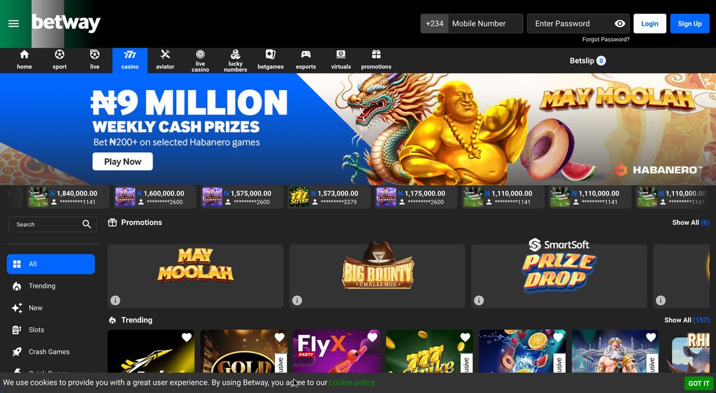 Betway official website