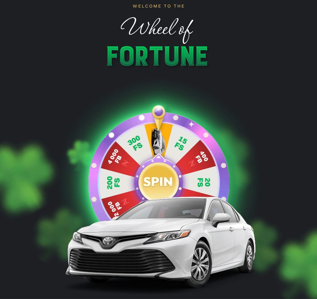 Wheel of Fortune promotion at Surebet247